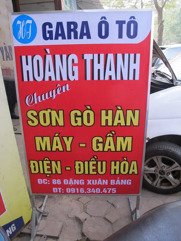 biển vẫy bạt 2da