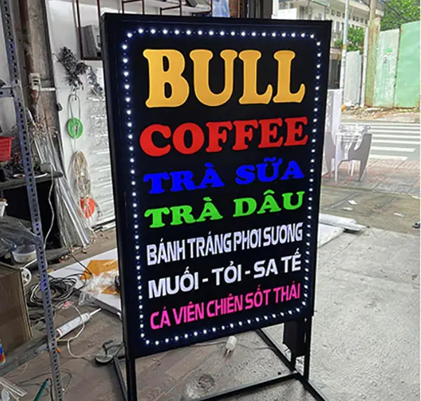 Biển Vẫy Cafe 17 biển vẫy led cafe