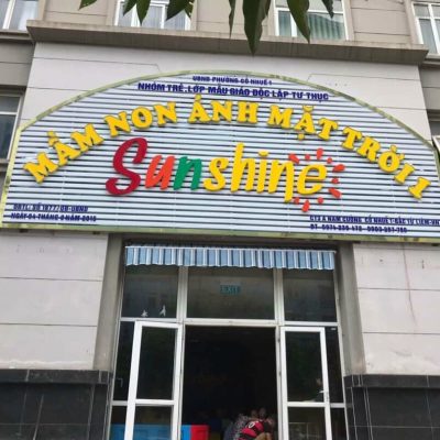 Chữ Nổi Mica